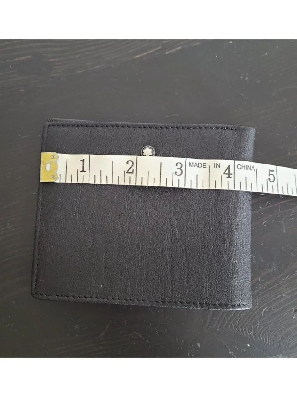 NWOT Montblanc Sartorial Leather 8CC Wallet Black